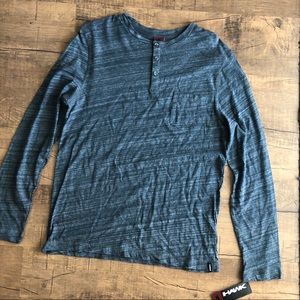 Hawk Long Sleeve Grey Shirt NWT Size Large